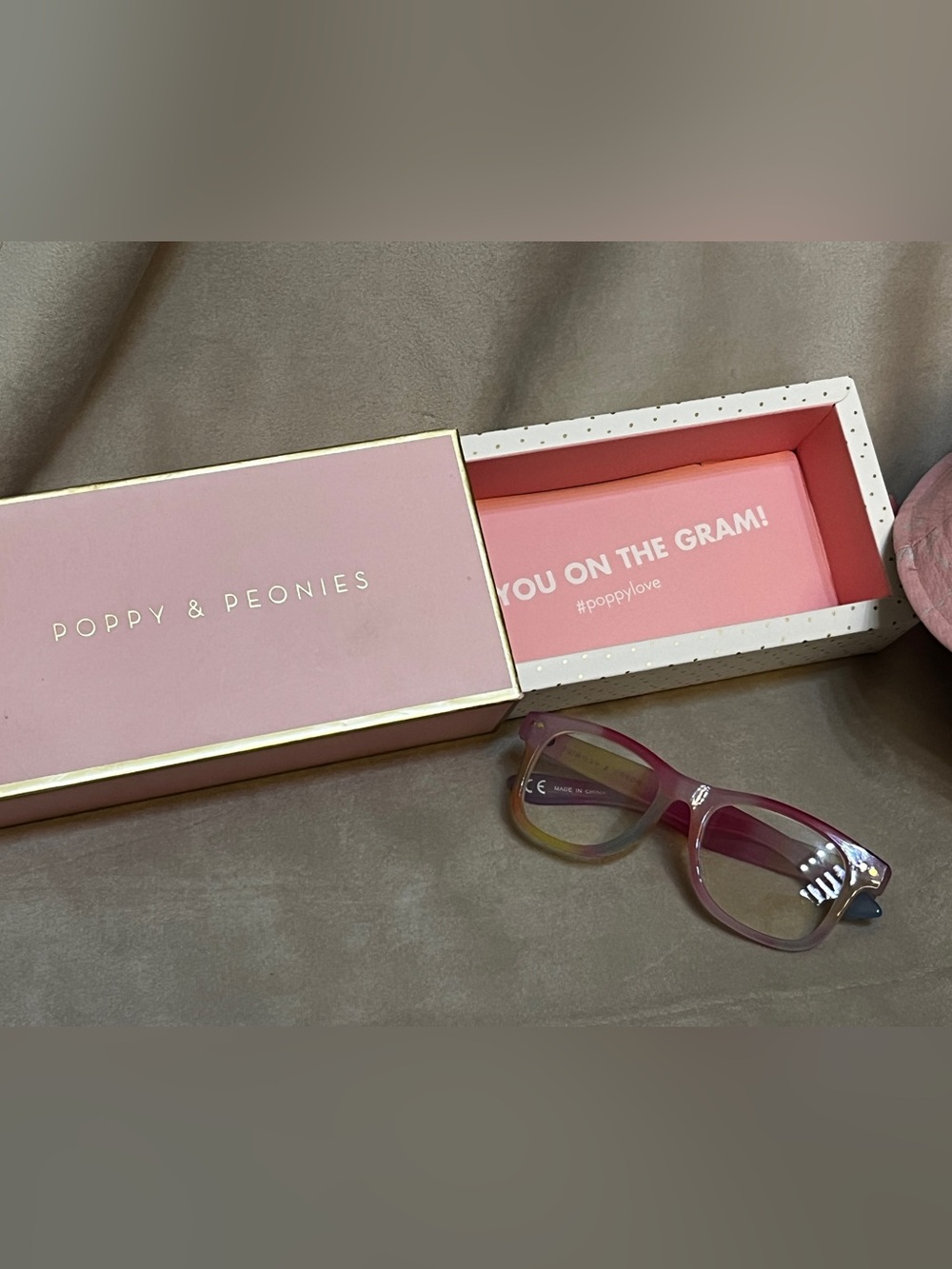Poppy & Peonies glasses for girls - Picture 9 of 13